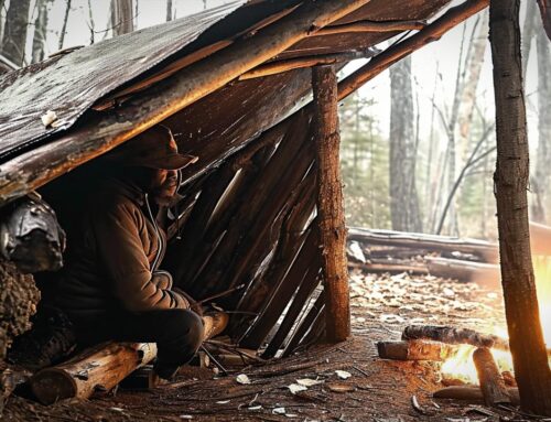 Lean-to Shelter, How-to Build in Under 30 Minutes